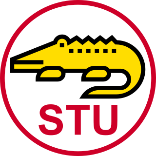 Tippfoot-Teamabzeichen STU mit Krokodil-Symbol