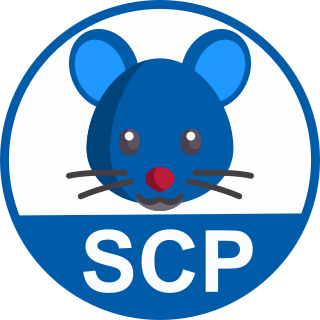 Tippfoot-Teamabzeichen SCP mit Maus-Symbol